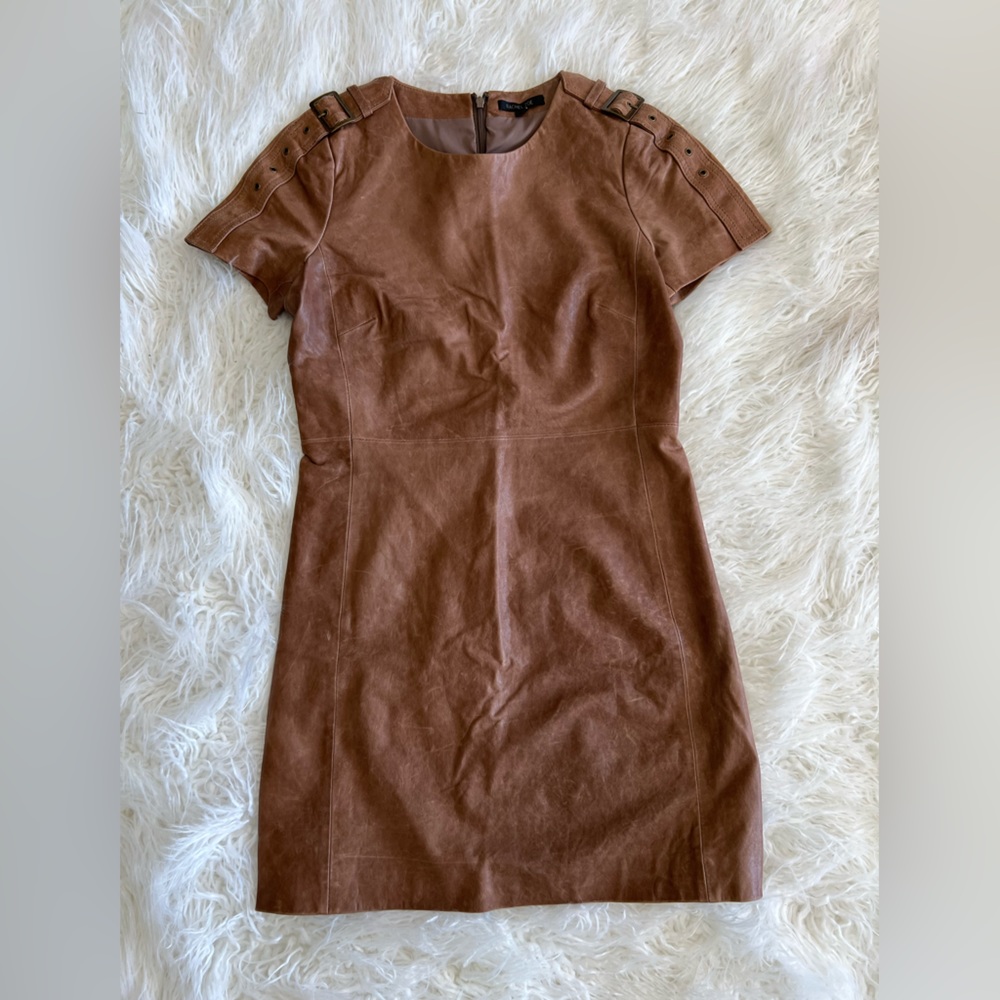 Rachel Zoe leather dress size 4